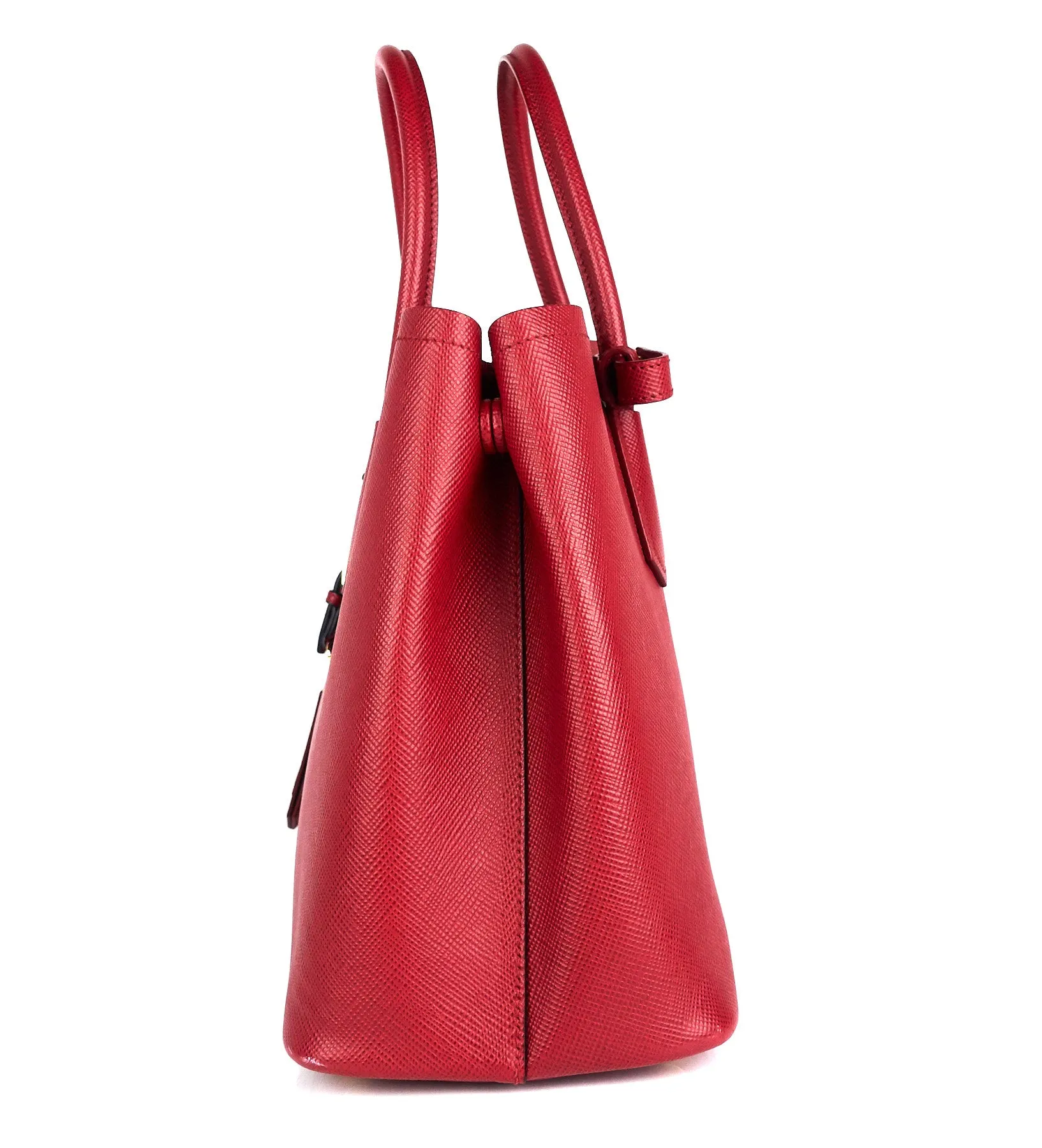 Saffiano Cuir Double Handle Tote Bag