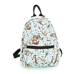 Sea Otters Mini Backpack