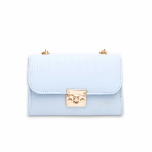 Sky Blue Casual Shoulder Bag P55481
