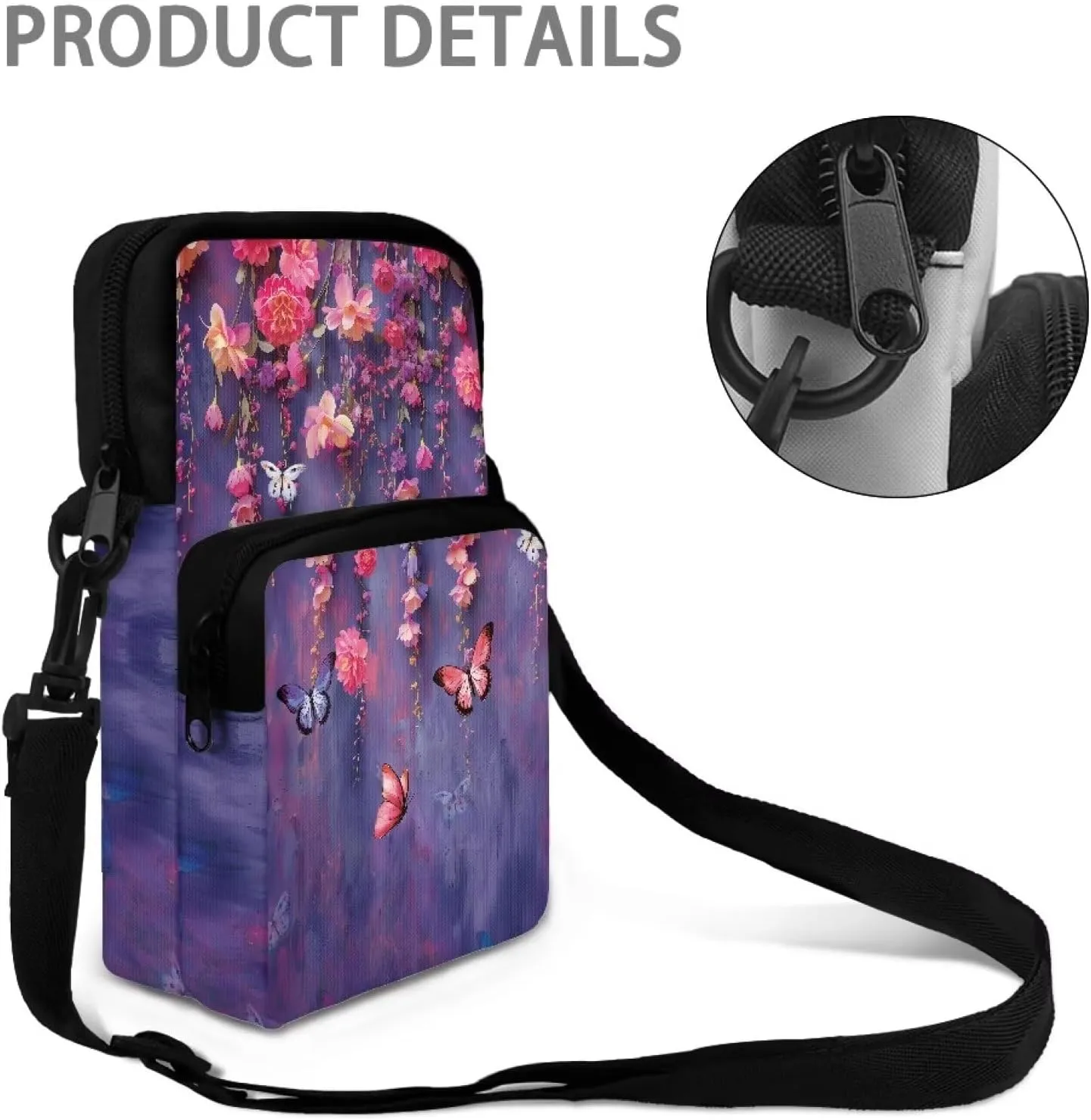 Small Small Messenger for Women Men Crossbody Bags Handbags Purses Fanny Pack Wallet Bag Coin Purse Backpack