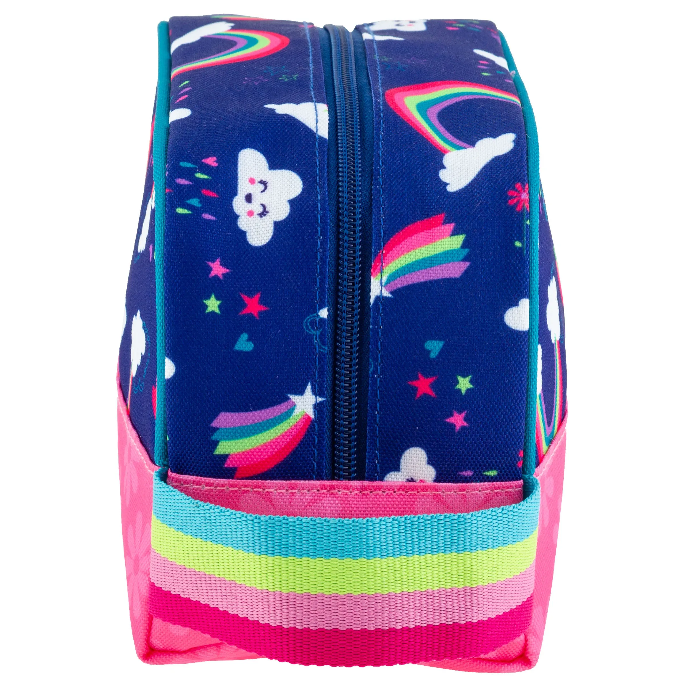 Stephen Joseph Kid's Travel Toiletry Bag, Rainbow