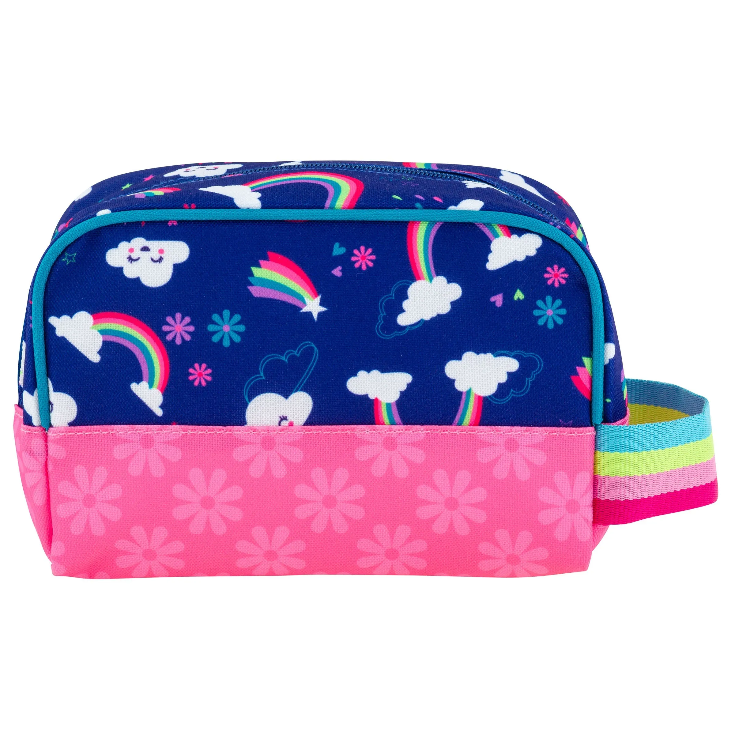 Stephen Joseph Kid's Travel Toiletry Bag, Rainbow