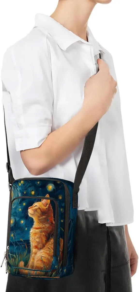 Stylish Small Crossbody Bags for Women Cell Phone Purse Wallet Messenger Cross Body Bag for Women Men