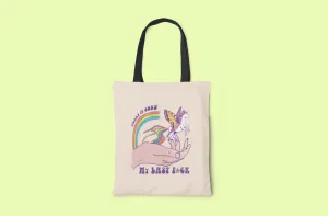 There Goes My Last Fuck Canvas Tote Bag