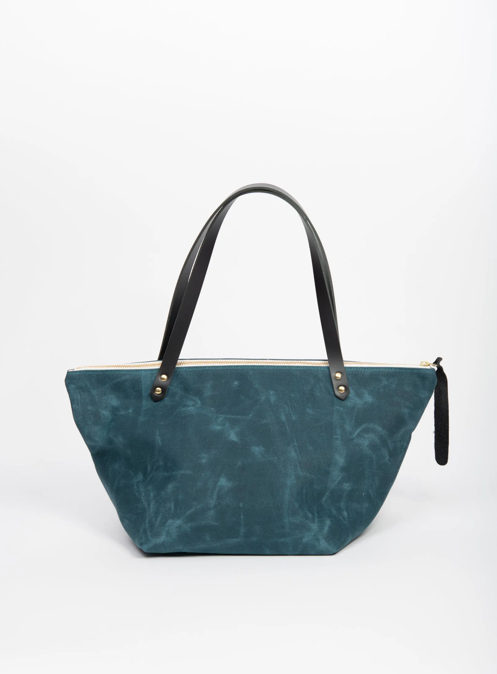 Travel bag in waxed canvas FRONTENAC model