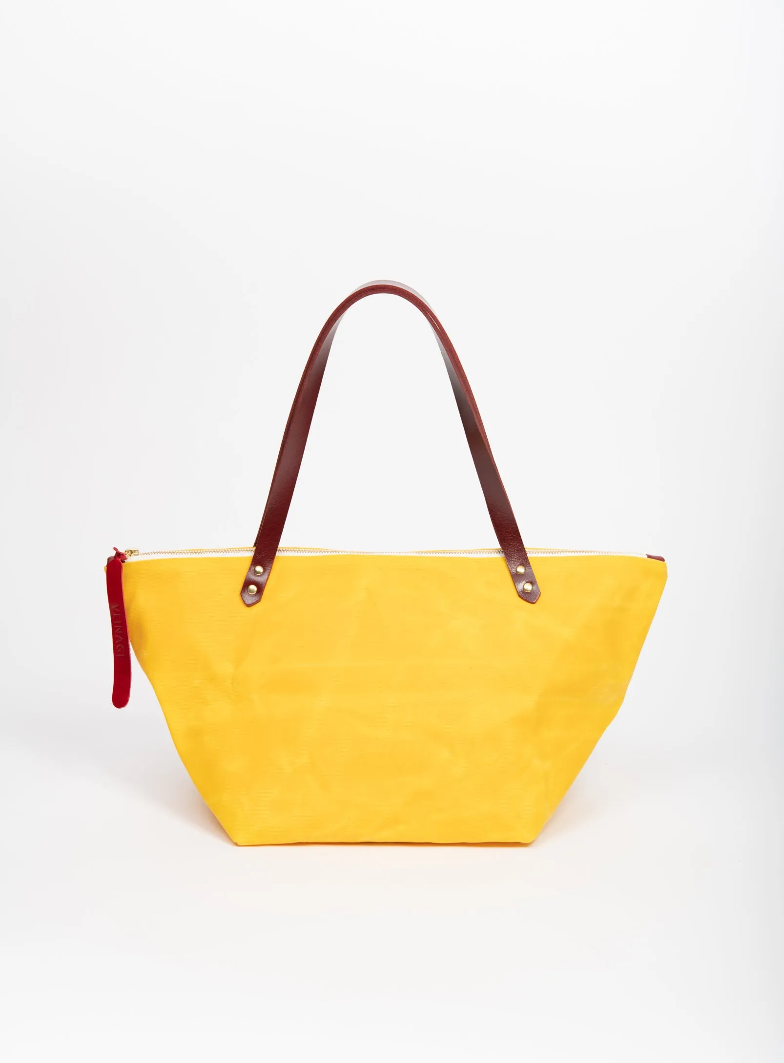 Travel bag in waxed canvas FRONTENAC model