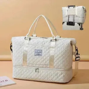 Travel Duffle Bag Gym Tote Wet/Dry Separation