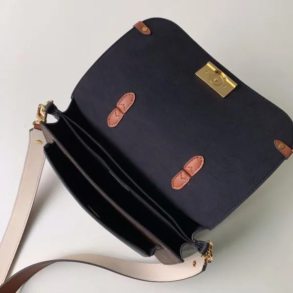 Vaugirard Monogram Canvas Messenger Top Handle Bag M44354 Black 2019 Collection