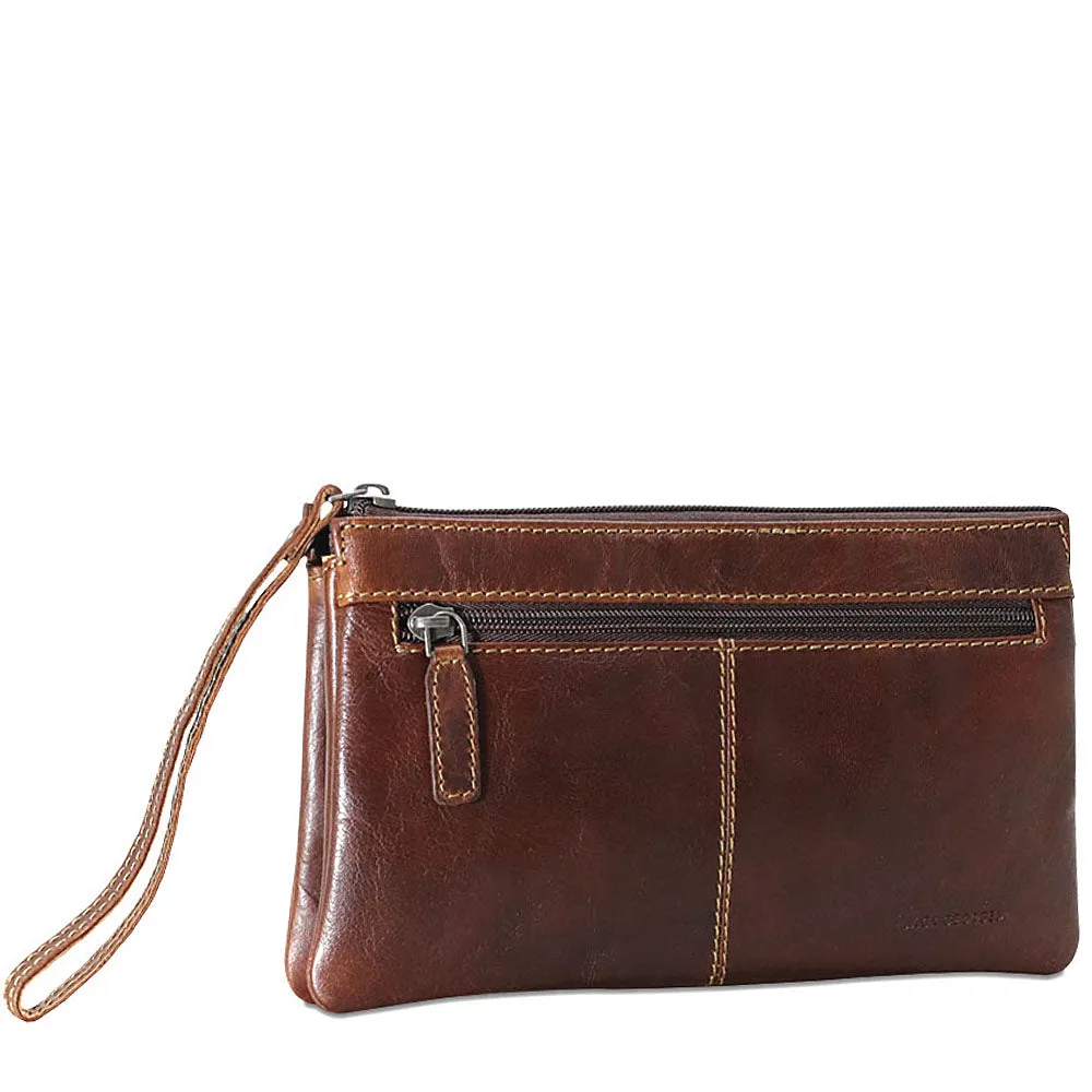 Voyager Zippered Wristlet Clutch #7723