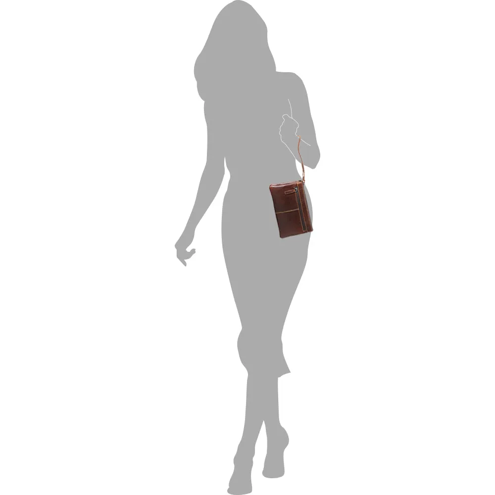 Voyager Zippered Wristlet Clutch #7723