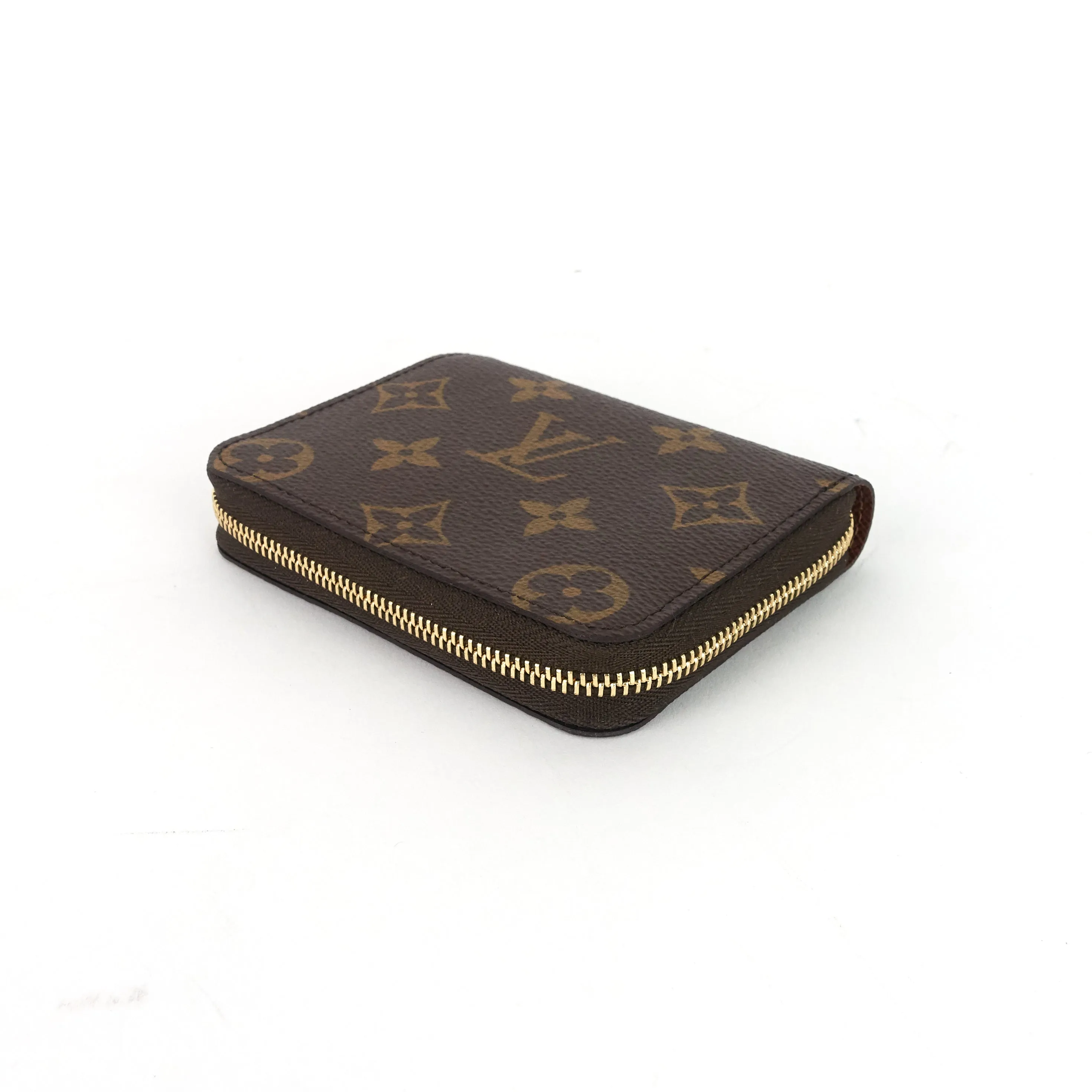 Zippy Monogram Canvas Coin Purse