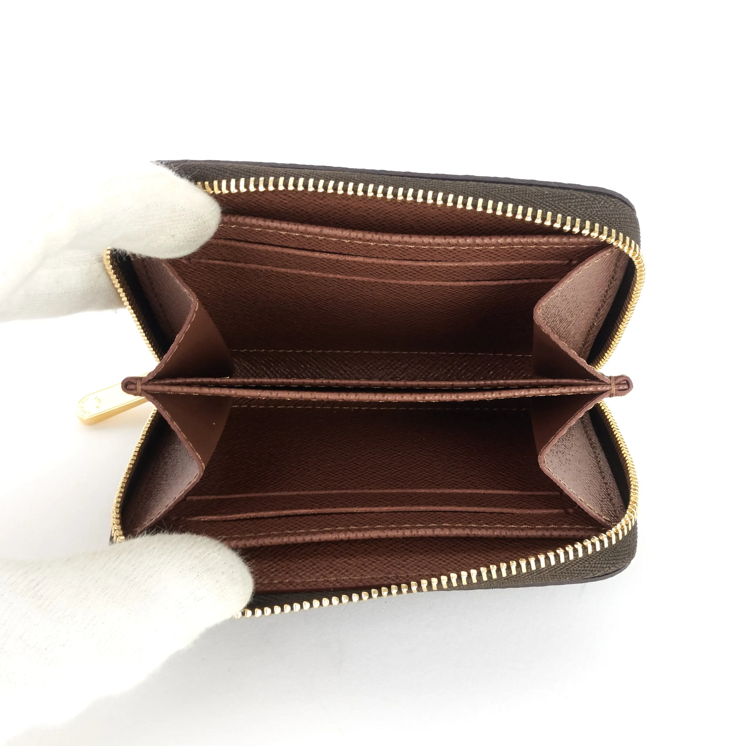 Zippy Monogram Canvas Coin Purse